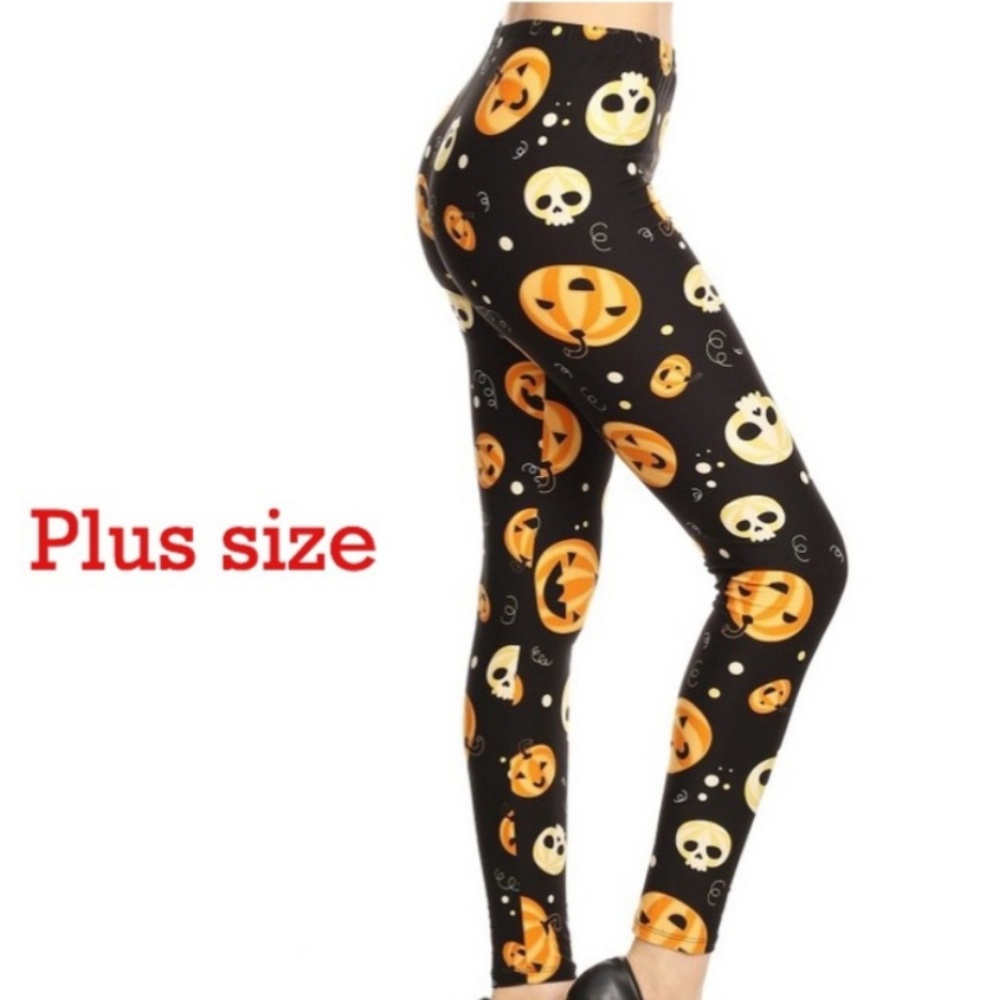 NEW Plus Size Halloween Leggings